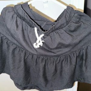 5T black skort- Never worn